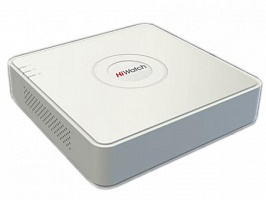 4-канальный IP-регистратор с PoE HiWatch DS-N204P(B)