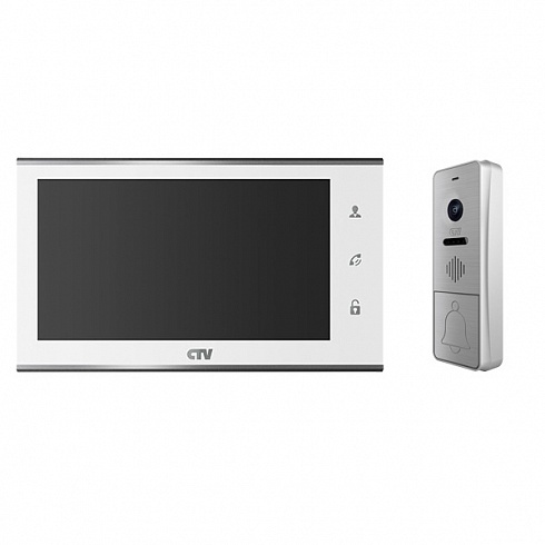 Комплект видеодомофона CTV-M4707IP W