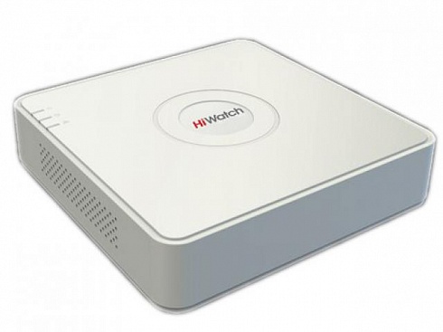 4-канальный IP-регистратор с PoE HiWatch DS-N204P(B)